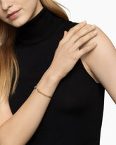 Renaissance® Cablespira Bracelet in 18K Yellow Gold with Blue Sapphires, 3.5mm